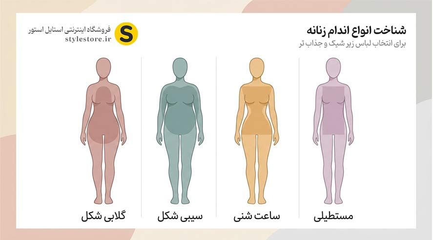 انواع اندام زنانه