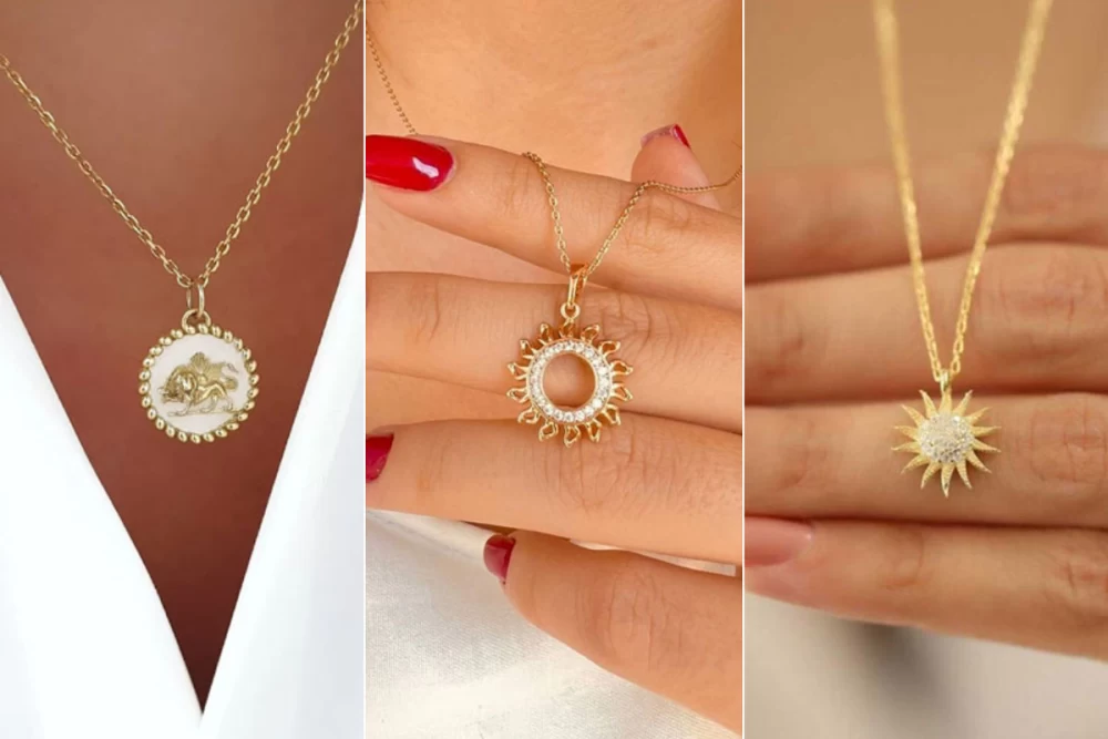 نماد خورشید در گردنبند