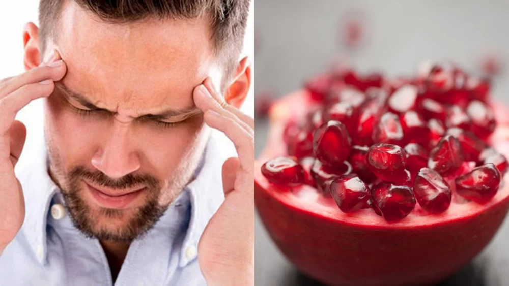 سردرد بعد از مصرف انار