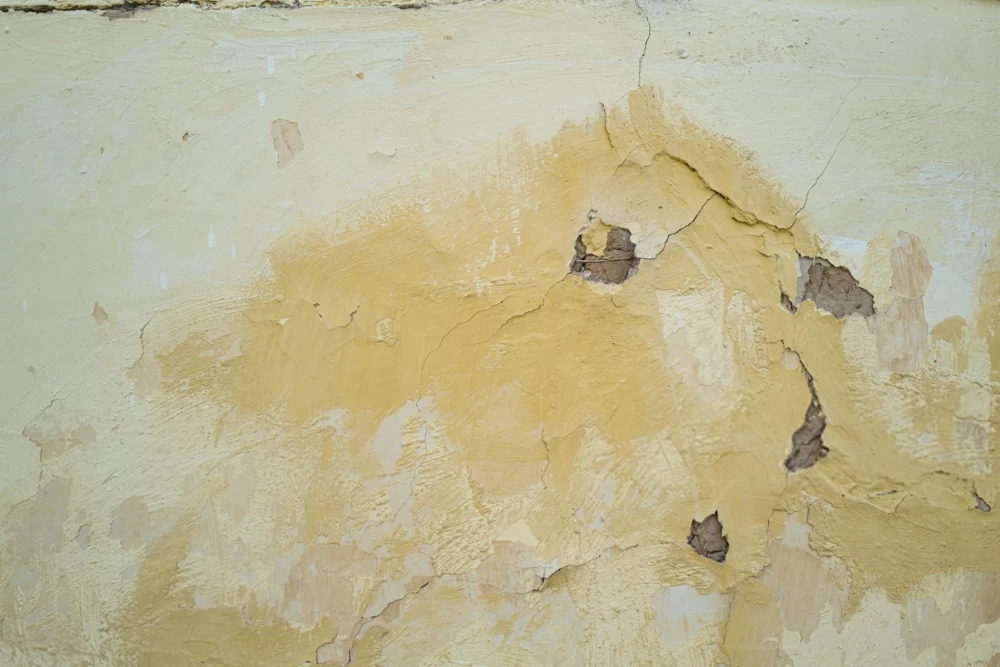 پیشگیری از زرد شدن گچ