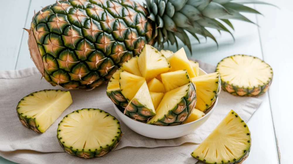 سوزش زبان بعد از خوردن اناناس