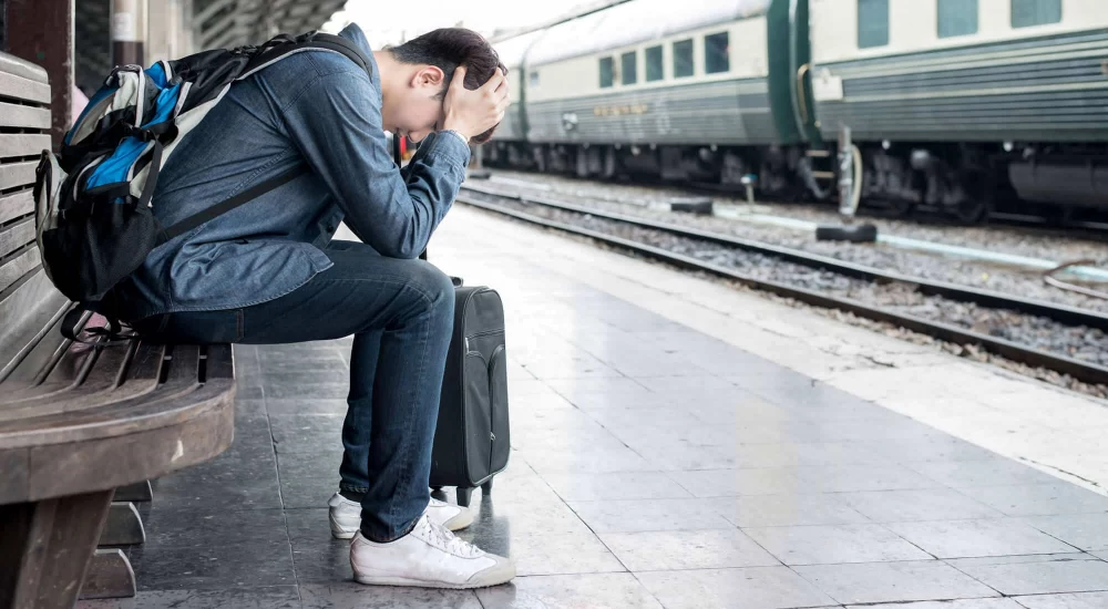 علت استرس در سفر