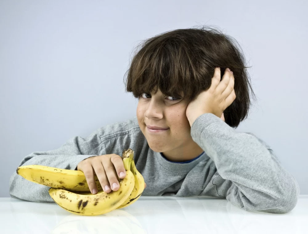 آیا موز باعث چاقی کودکان می شود؟