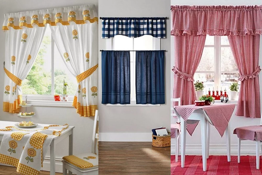  پارچه پرده آشپزخانه 