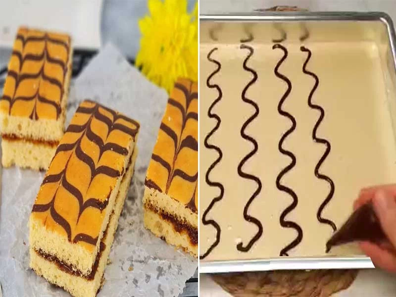 طرز تهیه تی تاپ خنونگی با شیر بدون بیکینگ پودر