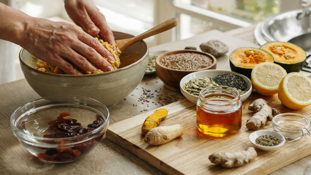 دستور تهیه مخلوط طبیعی برای تقویت مفاصل و استخوان ها
