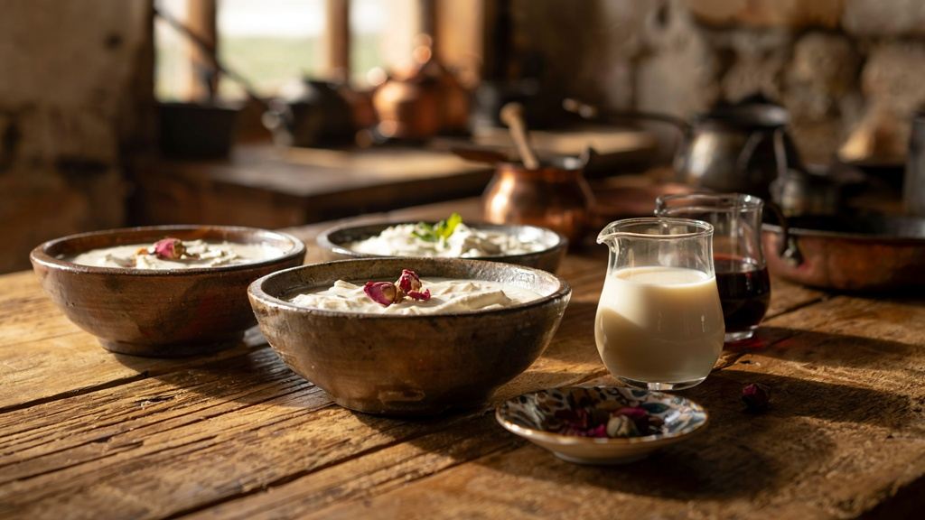 طرز تهیه ماست سنتی خانگی با بافتی غلیظ و طعمی اصیل