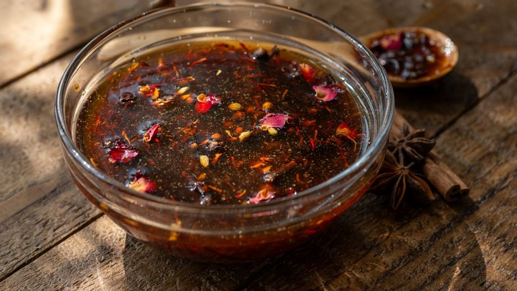 طرز تهیه حلوا ماسالا با شیره انگور و ادویه های معطر