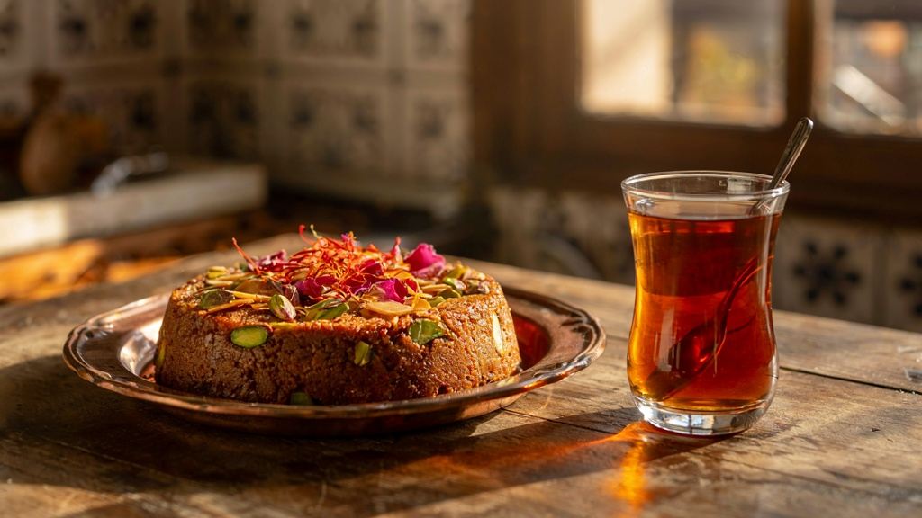 طرز تهیه حلوا ماسالا با شیره انگور و ادویه های معطر