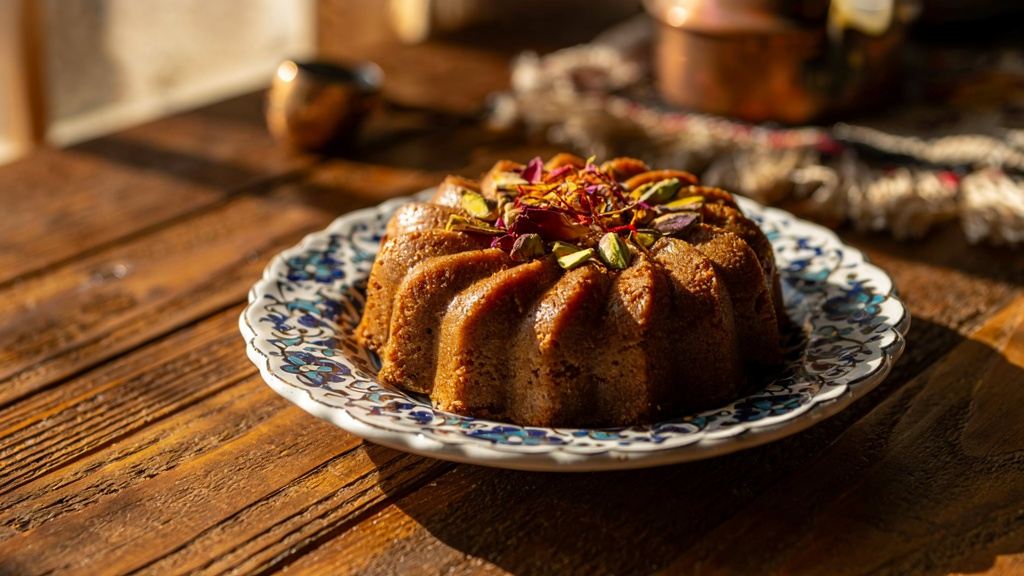 طرز تهیه حلوا ماسالا با شیره انگور و ادویه های معطر