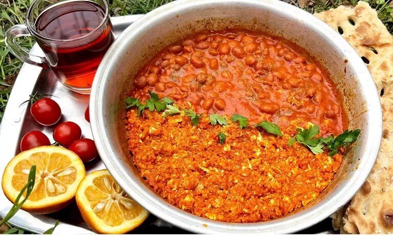 طرز تهیه املت شاپوری اصیل گیلانی برای صبحانه