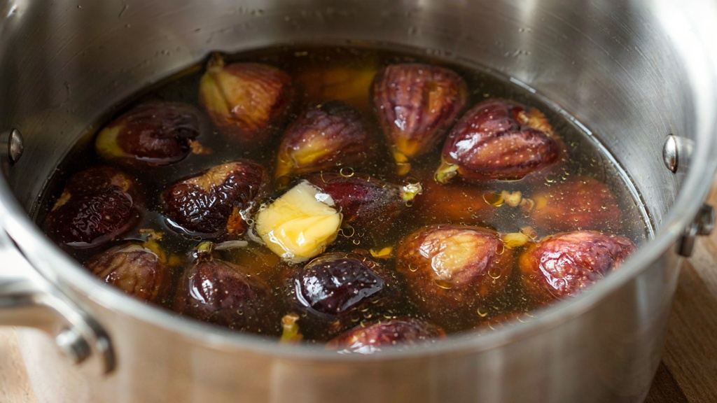 طرز تهیه مربای انجیر عسلی و مجلسی (شفاف، مثل لوکوم و بدون له شدن)