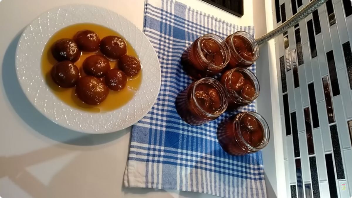 طرز تهیه مربای انجیر عسلی و مجلسی (شفاف، مثل لوکوم و بدون له شدن)
