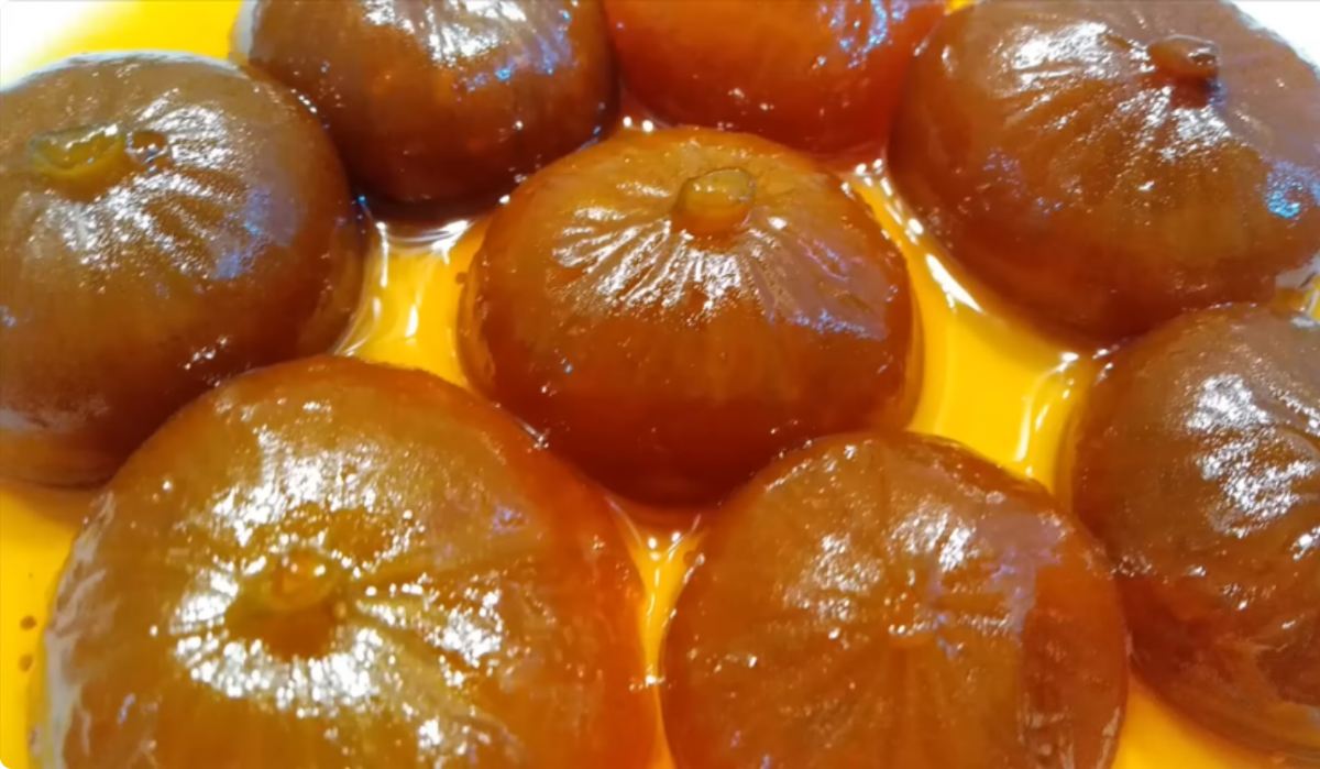 طرز تهیه مربای انجیر عسلی و مجلسی (شفاف، مثل لوکوم و بدون له شدن)