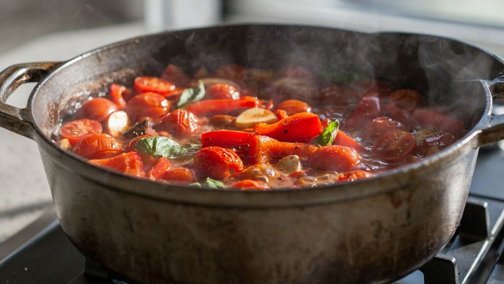 ترفند انجماد رب گوجه فرنگی برای پخت سریع غذا