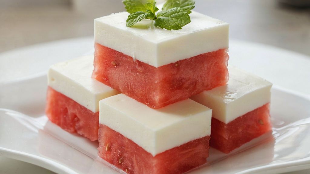 طرز تهیه دسر تابستانی هندوانه و شیر؛ خنک، سریع و اقتصادی