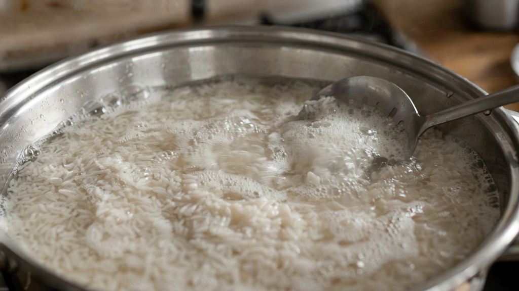 آموزش کامل پخت چلو مجلسی با ته دیگ سیب زمینی کنجدی و زعفرانی