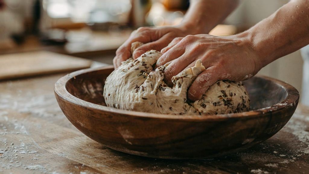 طرز تهیه نان سنتی ترد، پوک و خوش عطر در خانه