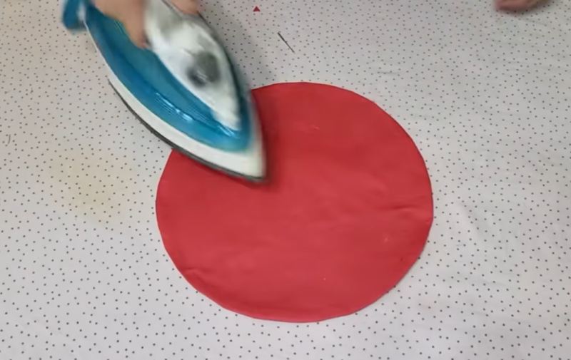 آموزش دوخت دستگیری و زیر لیوانی با ۱۰ سانت پارچه
