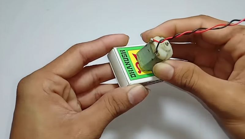 نحوه ساخت هلیکوپتر کنترلی و شارژی با جعبه کبریت