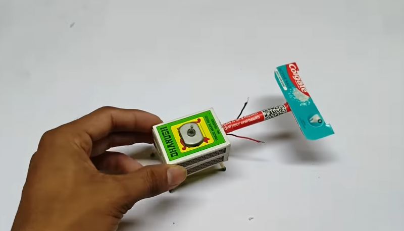 نحوه ساخت هلیکوپتر کنترلی و شارژی با جعبه کبریت