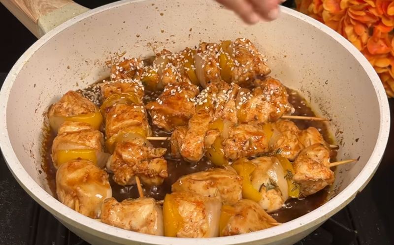 طرز تهیه جوجه کباب مخصوص بدون نیاز به زغال و منقل
