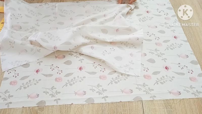 دوخت روبالشتی با لبه دوزی چین دار برای افراد مبتدی