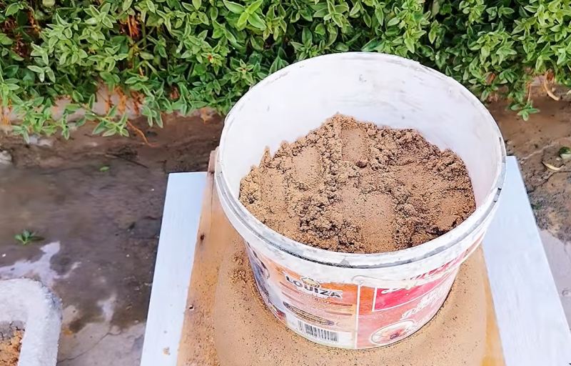 ایده سنگ و سیمان : آموزش ساخت گلدان با سنگ رودخانه ای و سیمان