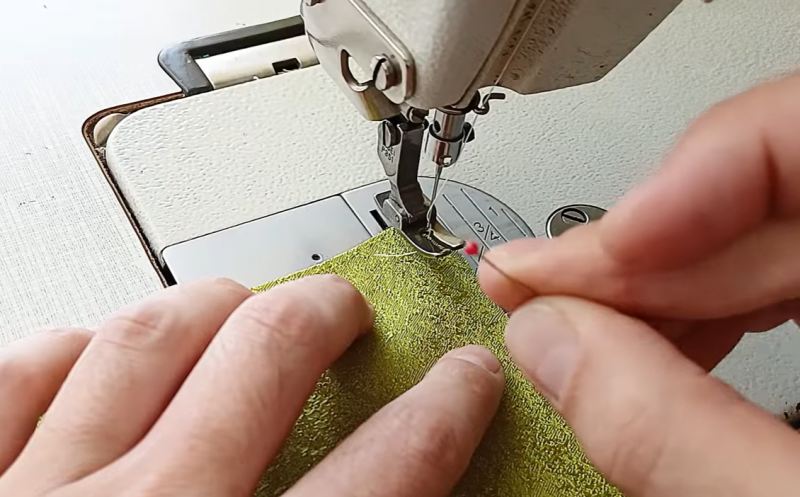 ترفند چین کش کردن آسان پارچه با سوزن ته گرد و موچین