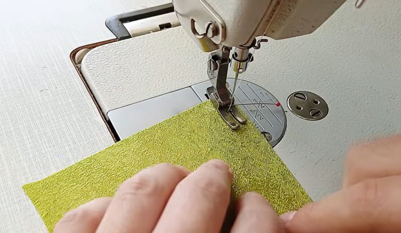 ترفند چین کش کردن آسان پارچه با سوزن ته گرد و موچین