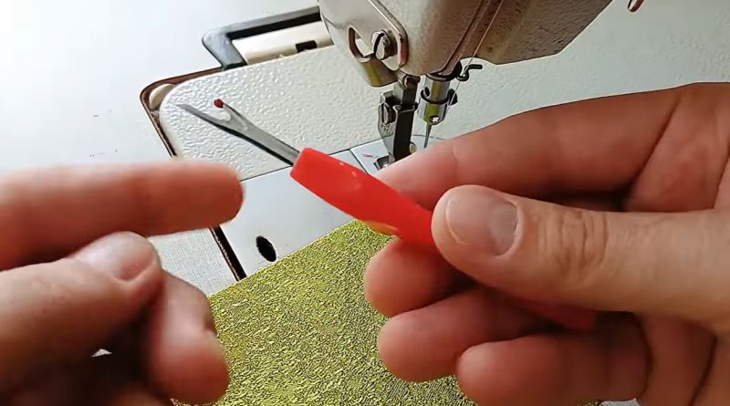 ترفند چین کش کردن آسان پارچه با سوزن ته گرد و موچین