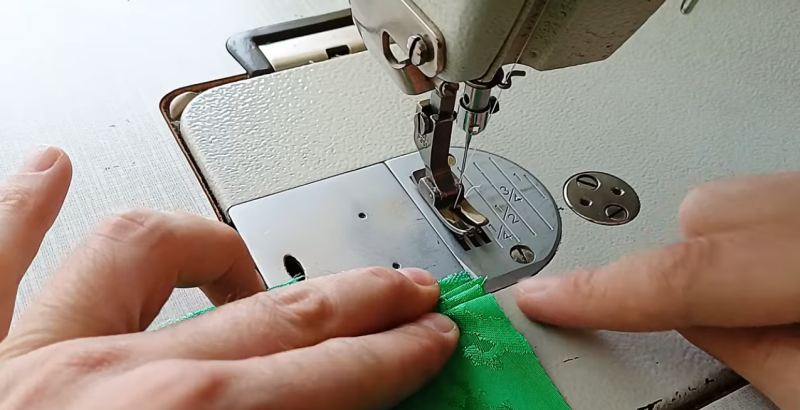 ترفند چین کش کردن آسان پارچه با سوزن ته گرد و موچین
