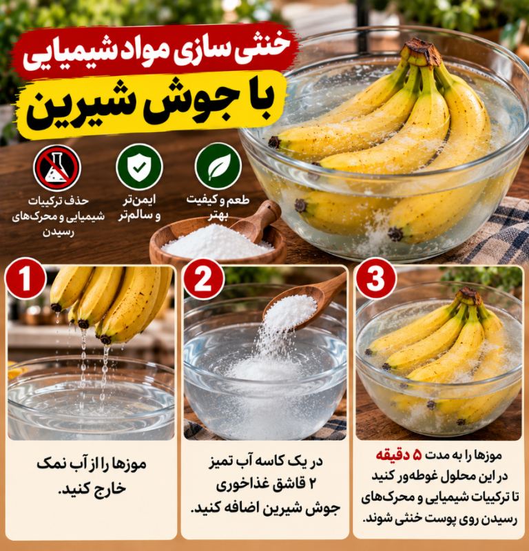 بهترین روش نگهداری از موز با شمع! تا ۶ ماه موز سیاه نمیشود