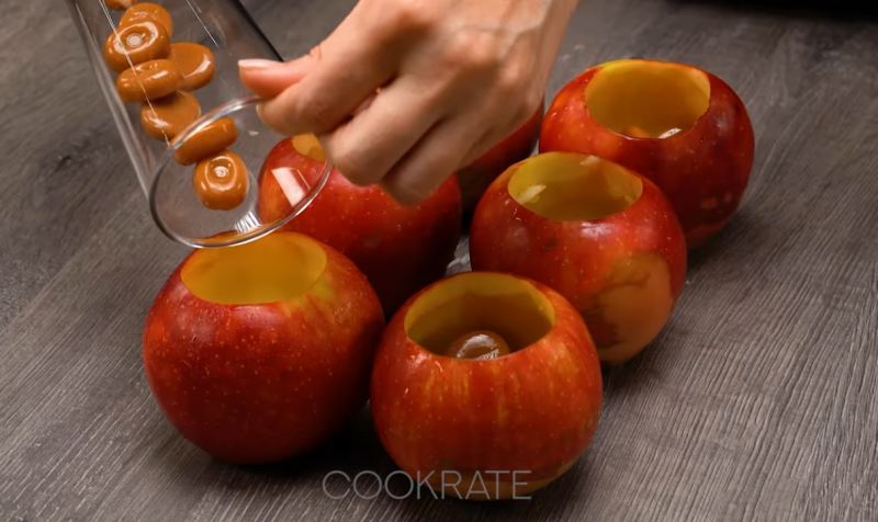 روش سریع و آسان برای درست کردن پای سیب کاراملی
