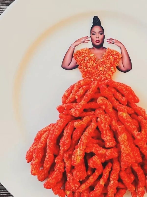 هنرمندی که سلبریتی ها را با غذا ترکیب می کند و تصاویر بامزه و دیدنی خلق می کند