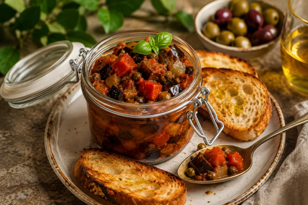 اگر بادمجان دوست دارید، این غذای ایتالیایی را حتماً امتحان کنید + طرز تهیه کاپوناتای بادمجان