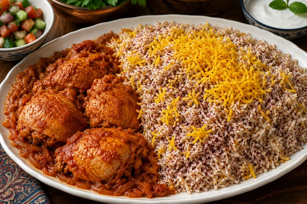 طرز تهیه سماق پلو؛ غذای سنتی و خوش عطر ایرانی