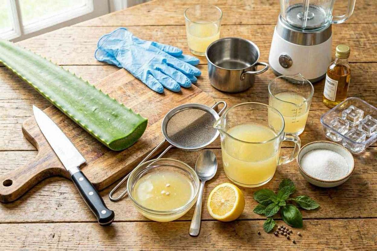 طرز تهیه شربت آلوورا با روشی ساده و اصولی (تمامی مراحل و نکات مهم)