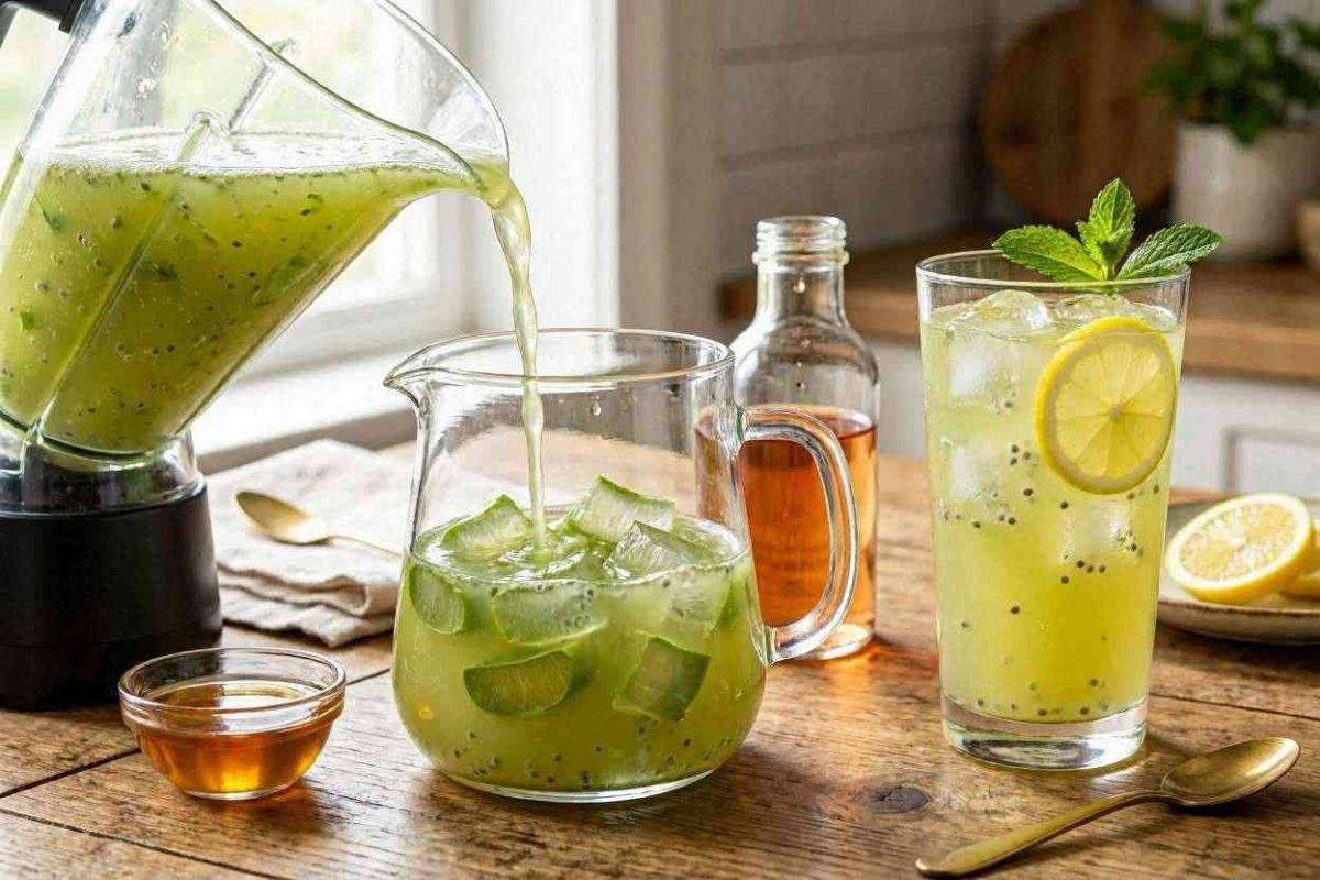طرز تهیه شربت آلوورا با روشی ساده و اصولی (تمامی مراحل و نکات مهم)