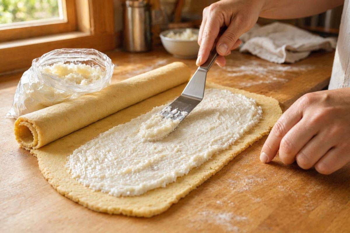 طرز تهیه شیرینی رولتی یخچالی (بدون پخت و پز و بدون همزن )