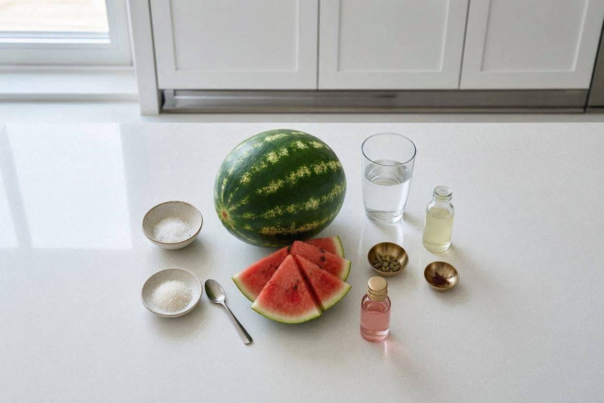 روش ساده برای تبدیل پوست هندوانه به خوراکی خوشمزه و ماندگار