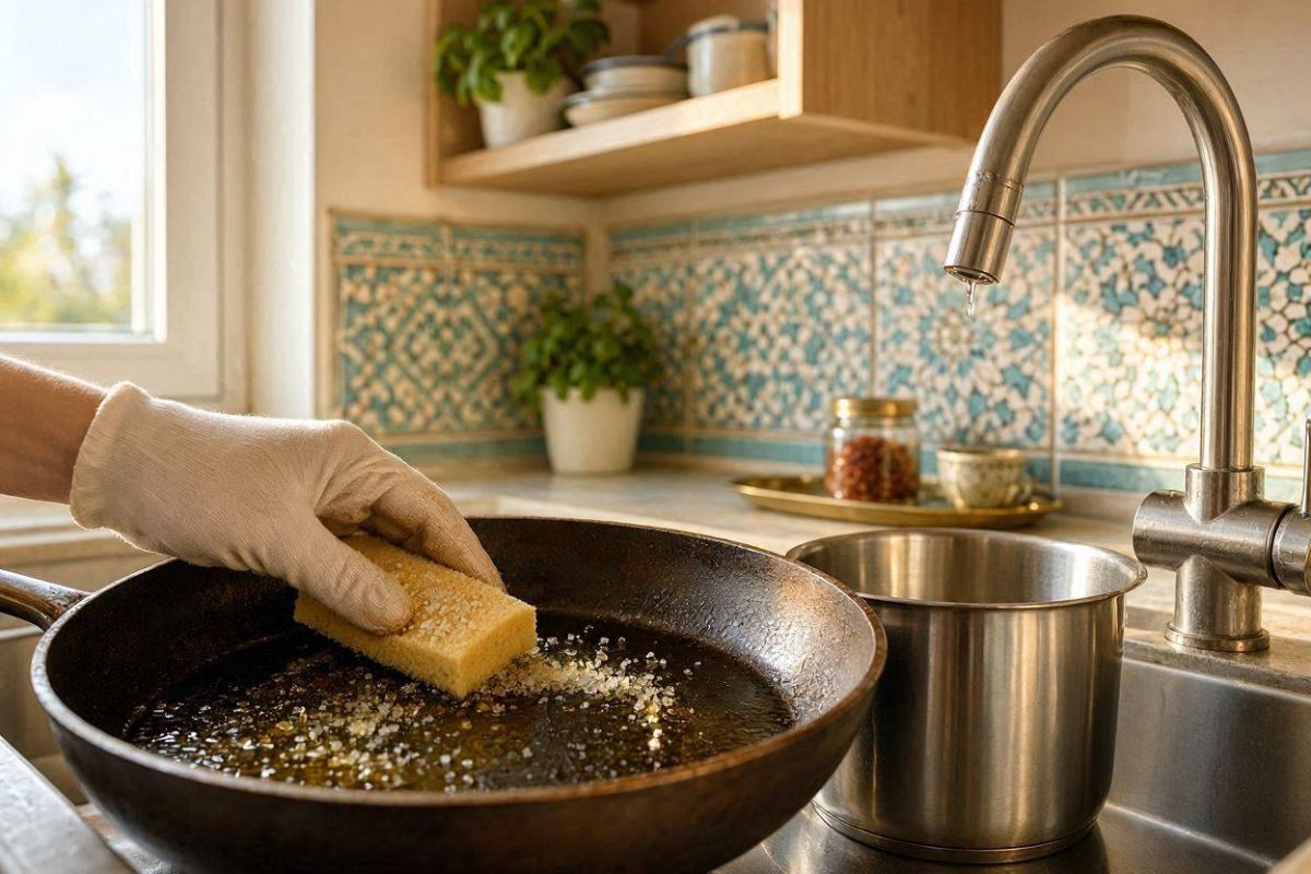 ترکیب نمک و روغن؛ یک ترفند خانگی با کاربردهای شگفت انگیز