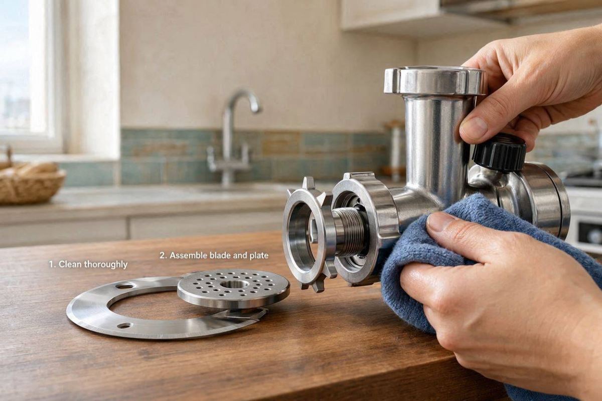 تبدیل چرخ گوشت به تیغ برش با یک ترفند آسان و جذاب