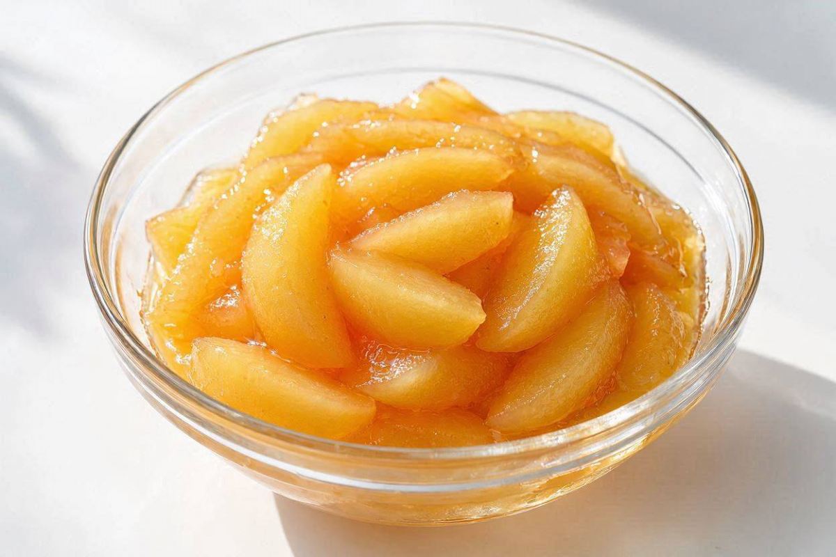 طرز تهیه کمپوت سیب فوری و راحت در ۱۵ دقیقه/ بدون مواد نگهدارنده