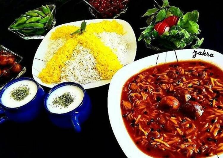 طرز تهیه خورشت خلال کرمانشاهی رقیب سرسخت قرمه سبزی