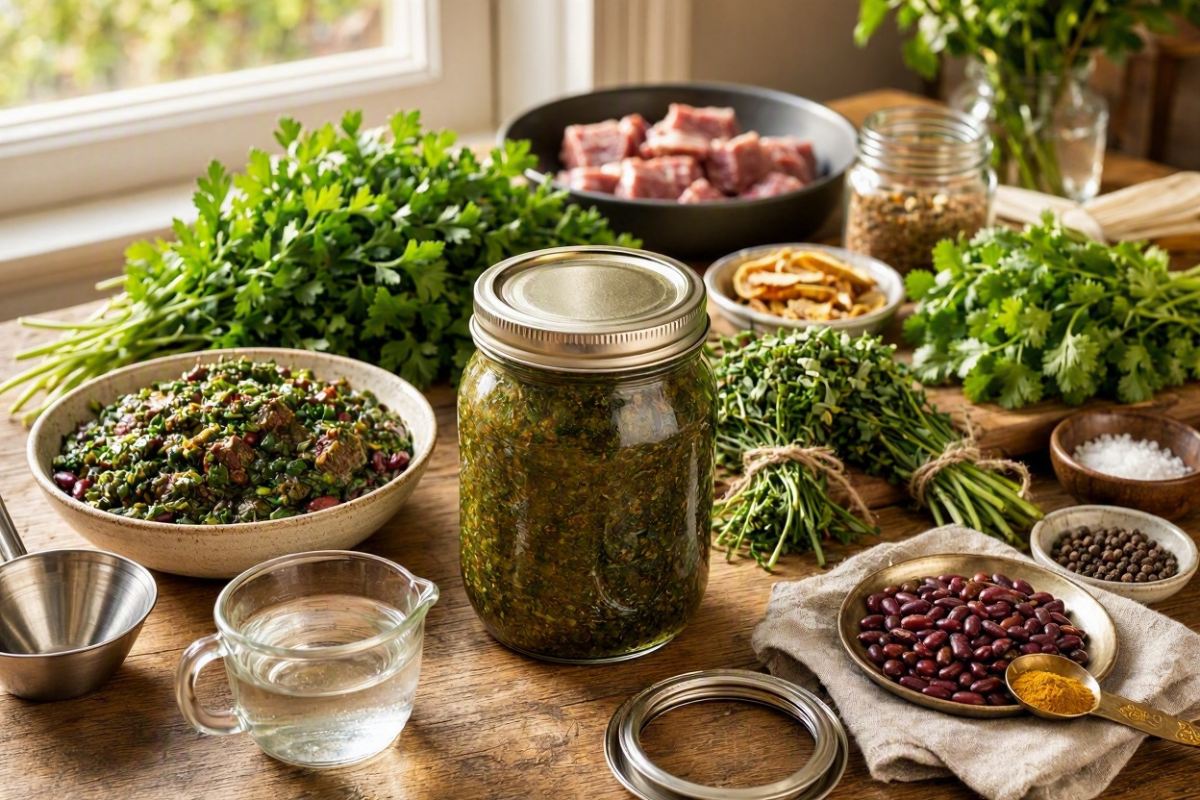 طرز تهیه کنسرو قرمه سبزی برای مسافرت و ...