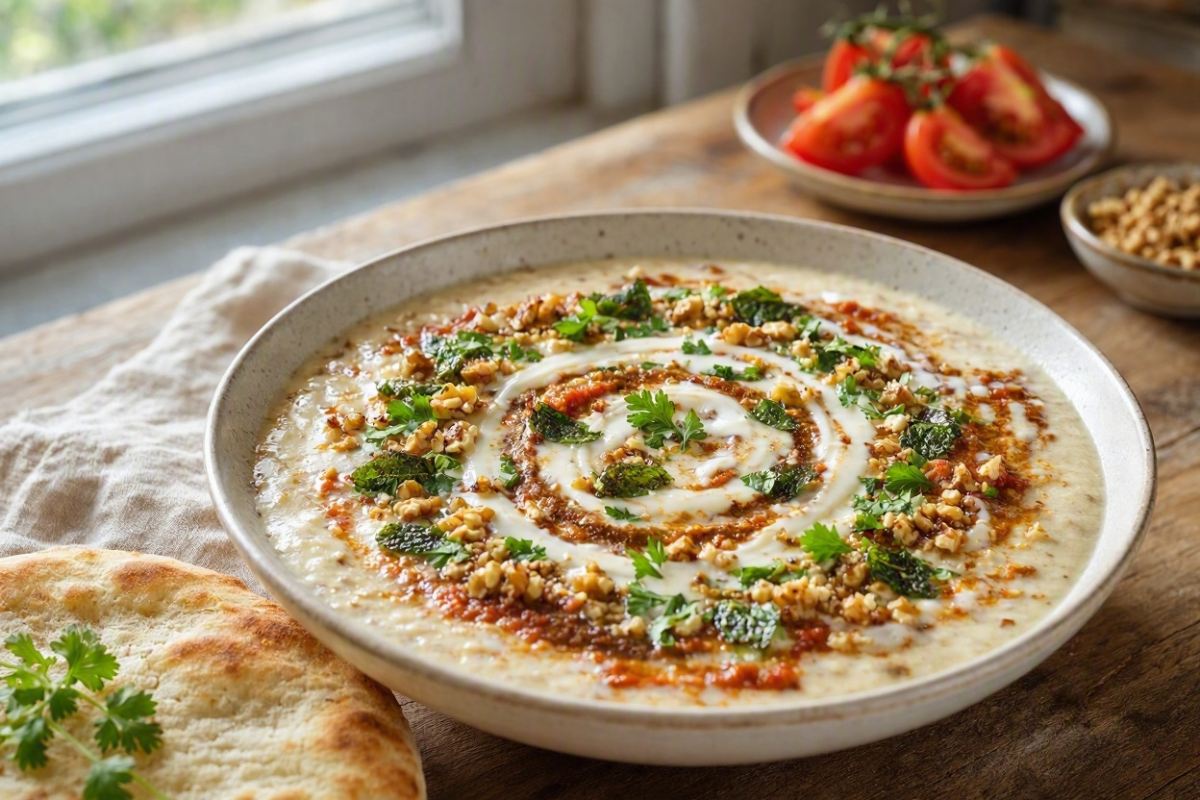 طرز تهیه کال جوش؛ غذای سنتی تهرانی با کشک، گردو و گوجه