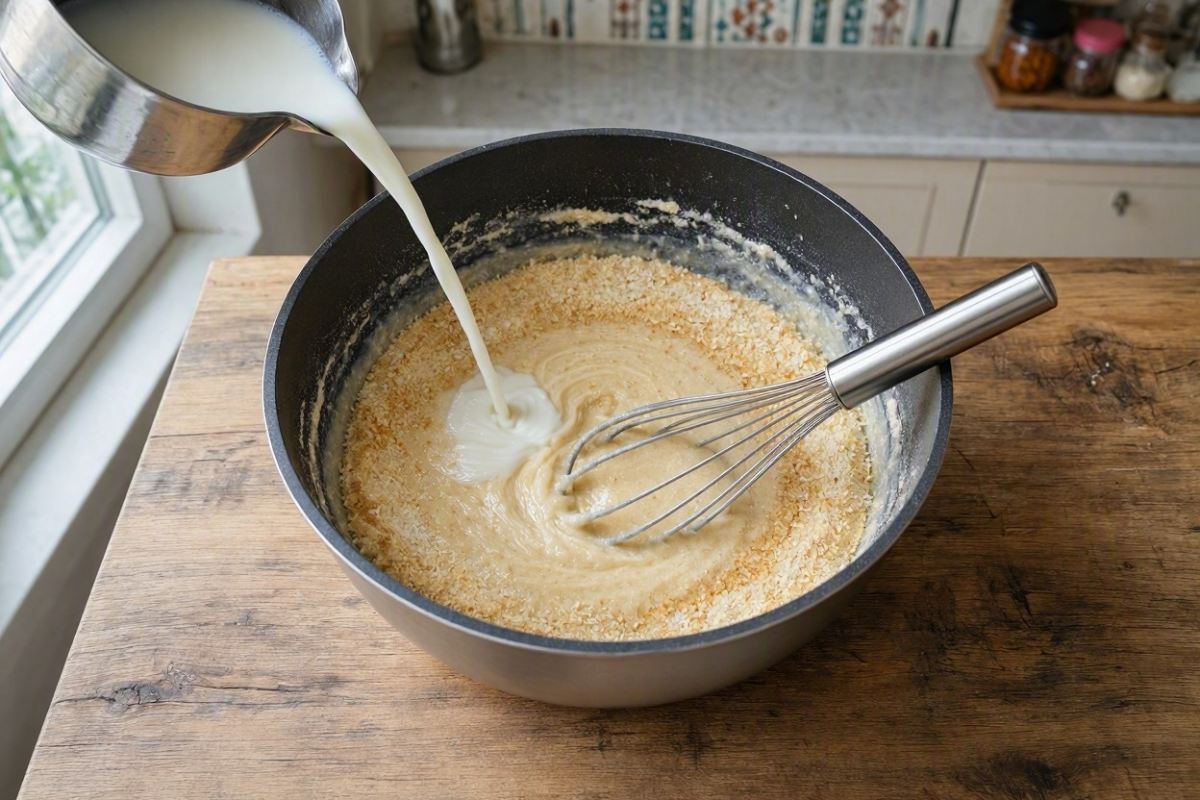 طرز تهیه کاچی شیر با شیره خرما؛ یک معجون مقوی و بدون شکر