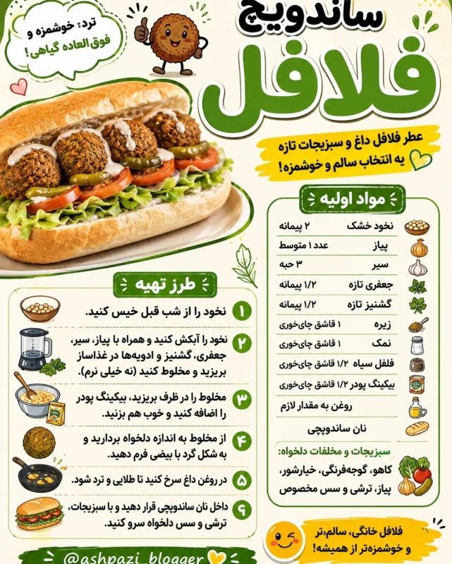 طرز تهیه ۱۰ ساندویچ محبوب ایرانی به همراه چاشنی های مخصوص هر مدل
