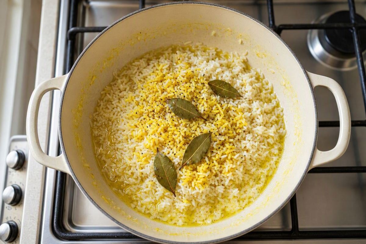 طرز تهیه پلو زردچوبه؛ یک غذای ساده و خوش رنگ